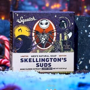 New Dr. Squatch Skellington's Suds Soap